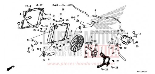 RADIATEUR (G.) GL1800DAL de 2020